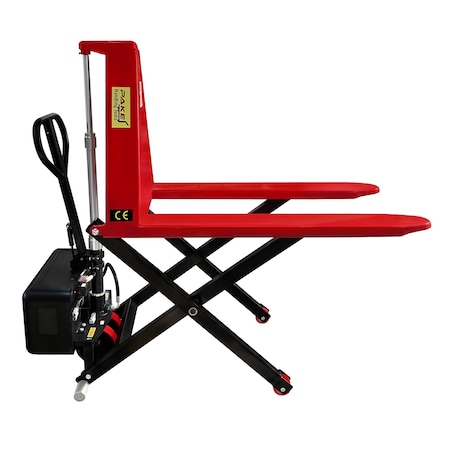 Pake Handling Tools Powered High-Lift Skid Truck, 2200 lb. Cap., 27''x45'', 31-1/2'' Max Lift Height PAKHT-HL6810E